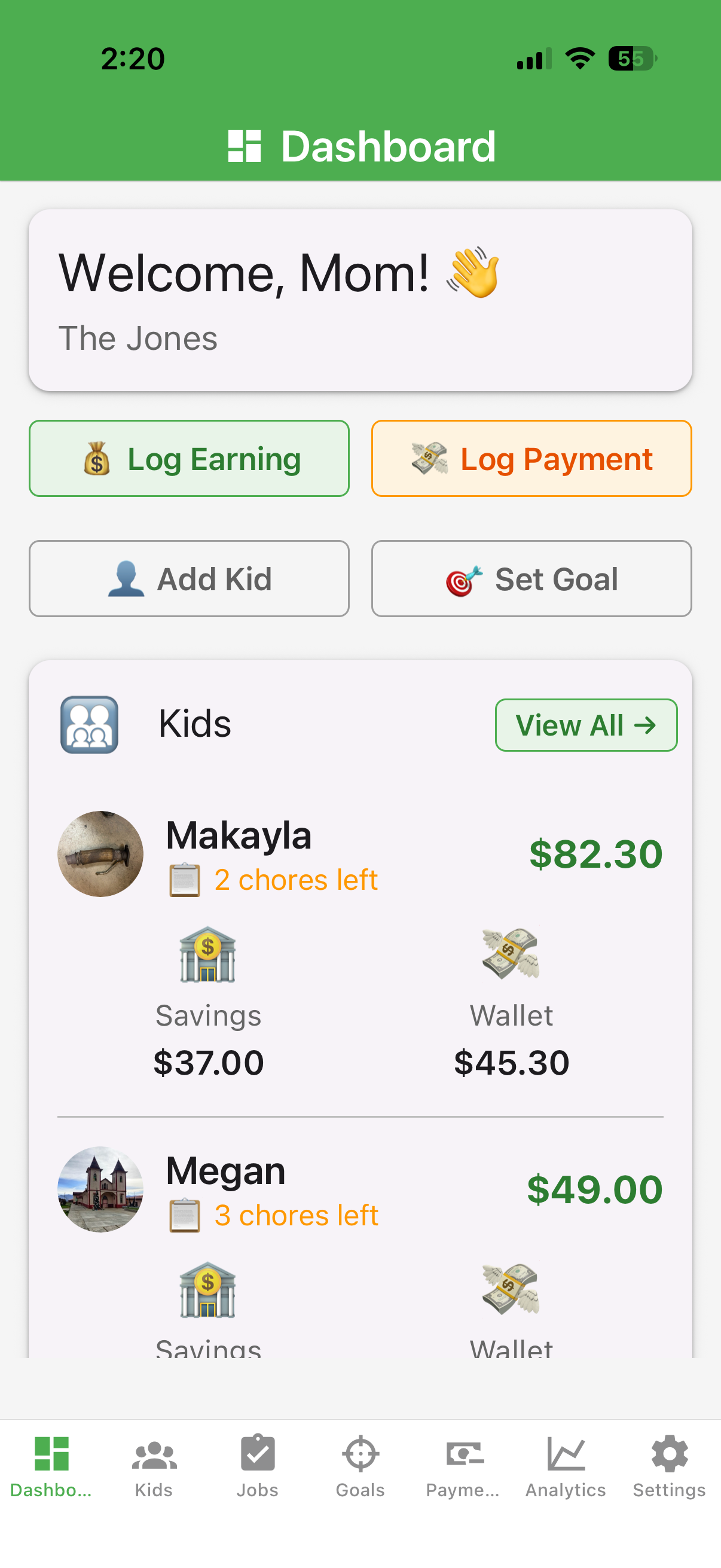 EarnIt App Screenshot