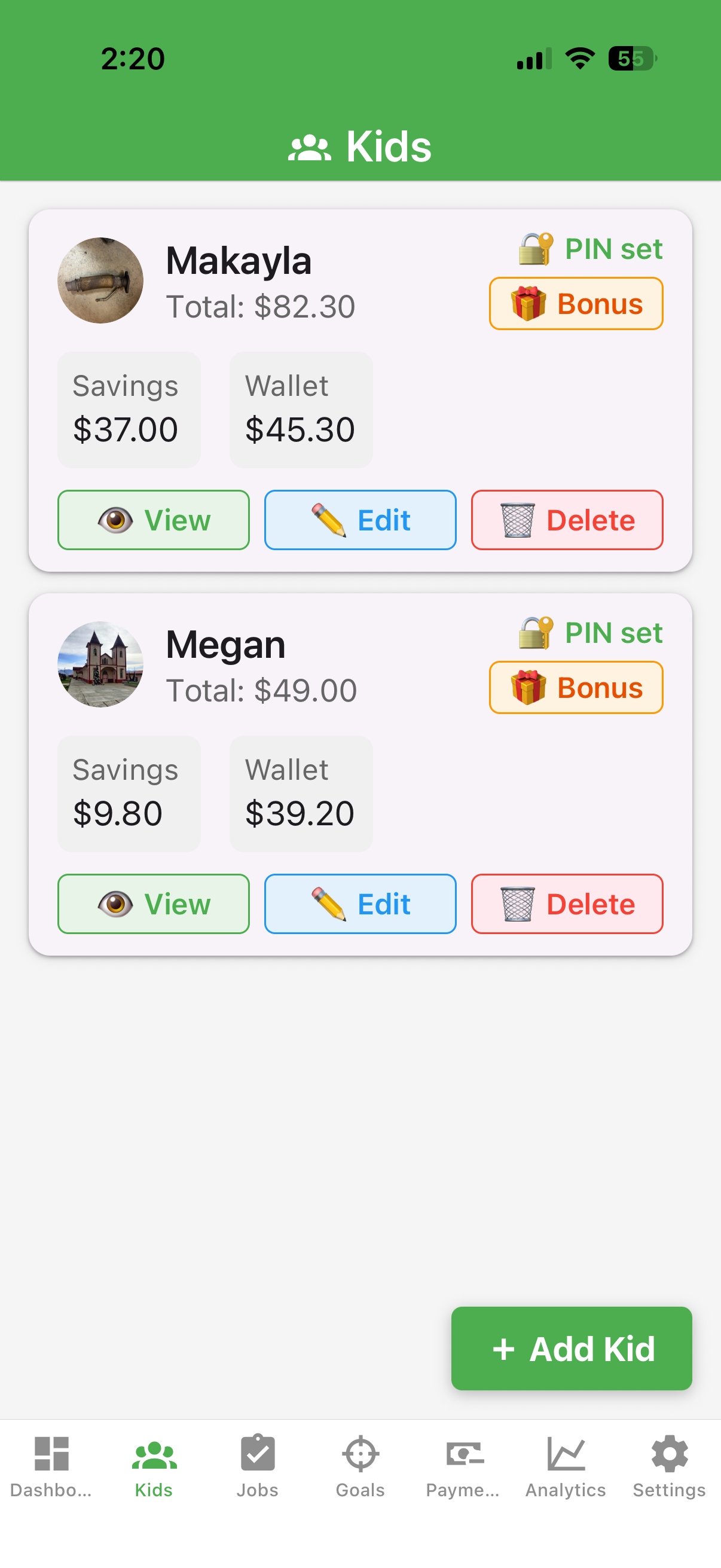 EarnIt App Screenshot