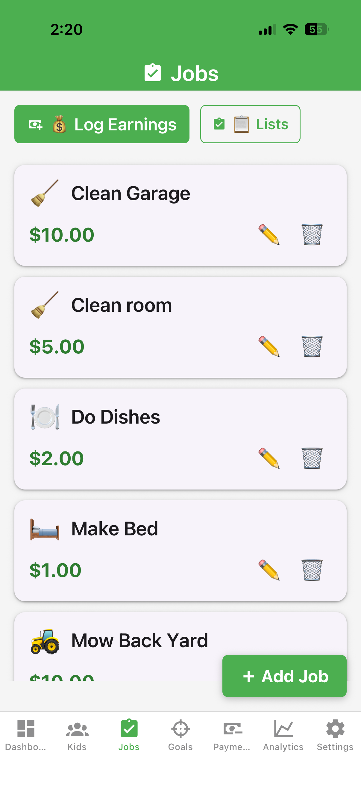 EarnIt App Screenshot